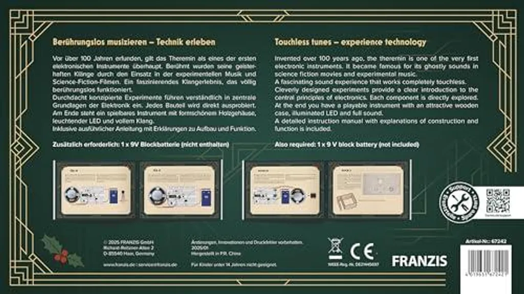 Instrument Thérémine électronique DIY : Kit de construction ludique - 3