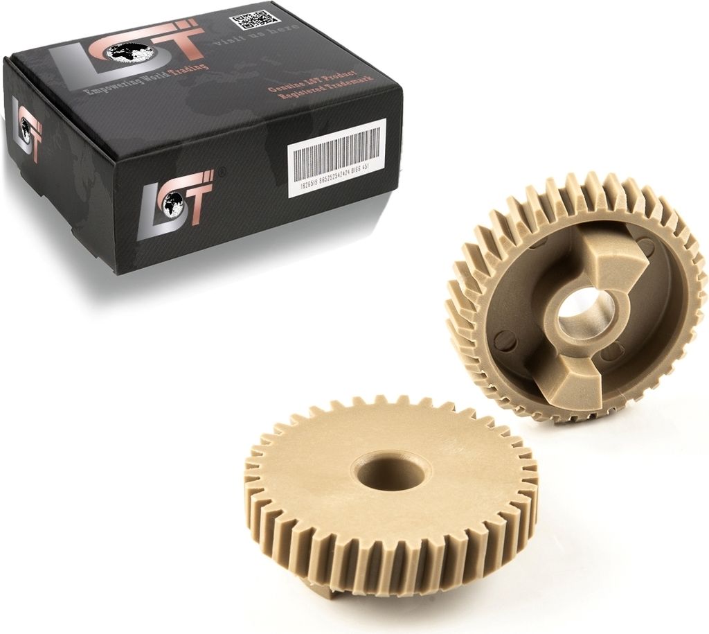 2x Zahnrad Rolle Getrieberad Antriebsrad Reparatur Schiebedach Motor für BMW Z3