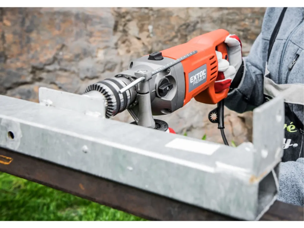 Marteau perforateur Extol 1050W : percez enfin le béton sans effort - 2