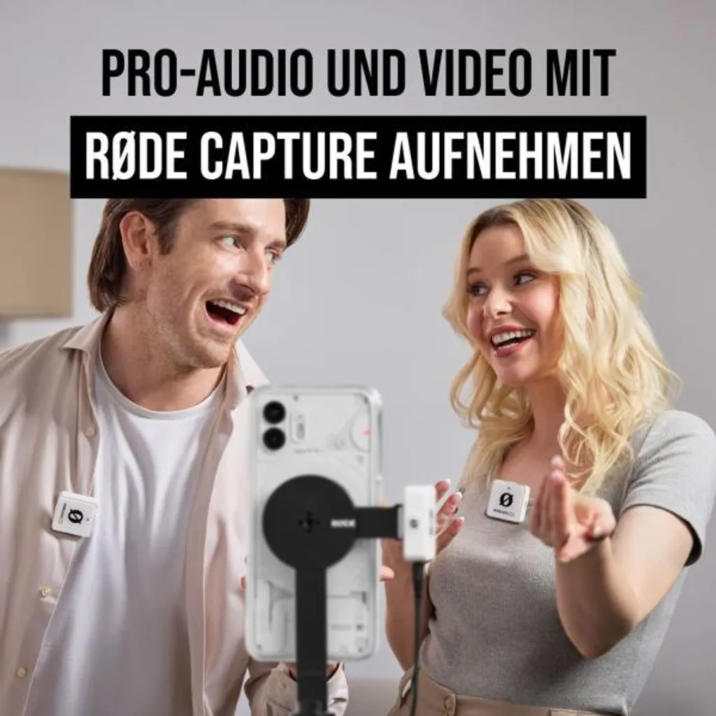 Microphone sans fil Rode Wireless ME Dual Blanc pour Vidéastes Pro - 8