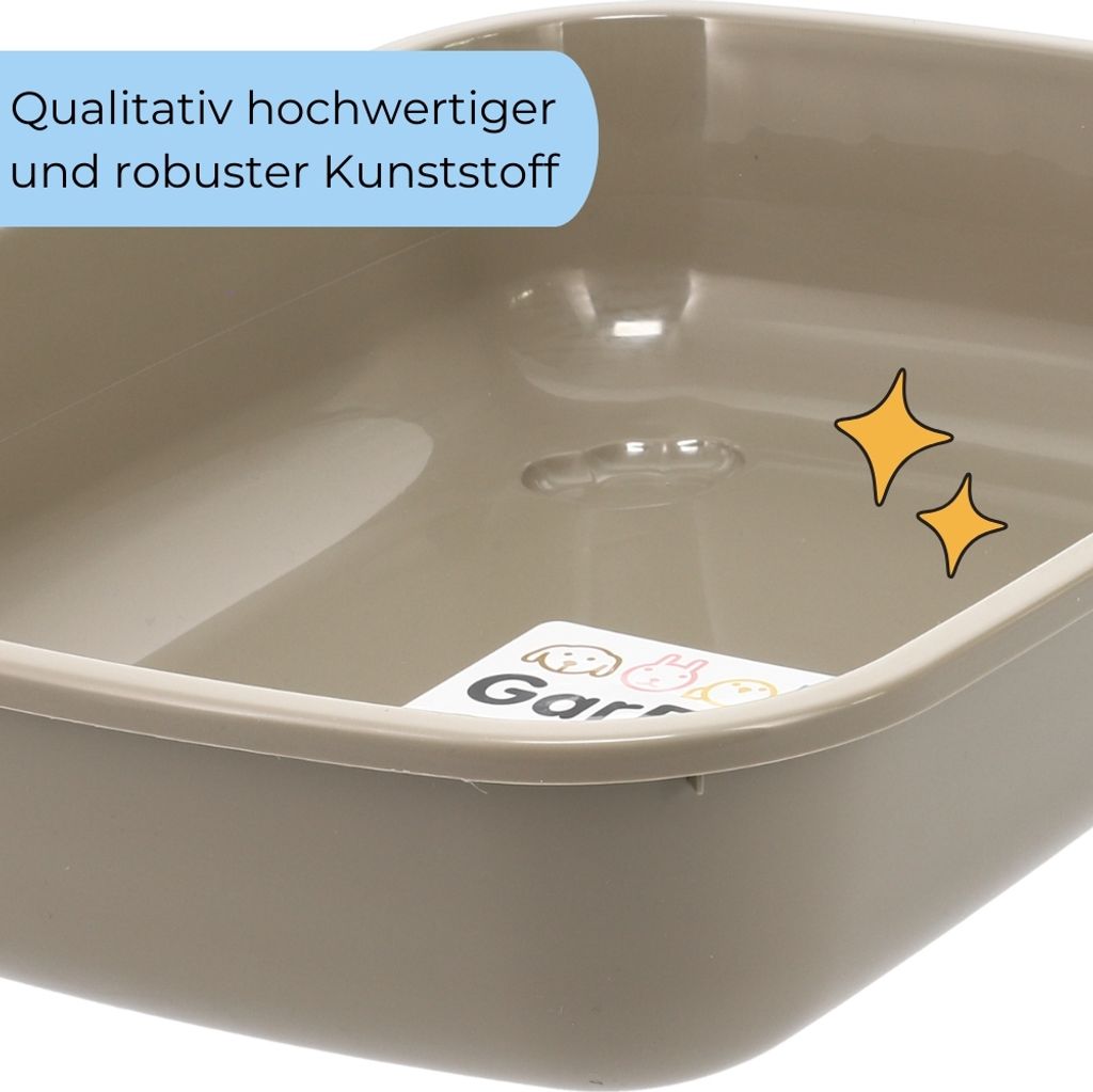 2x Katzenklo Kaninchen Toilette Kitten Katzentoilette ohne Produktbild 5