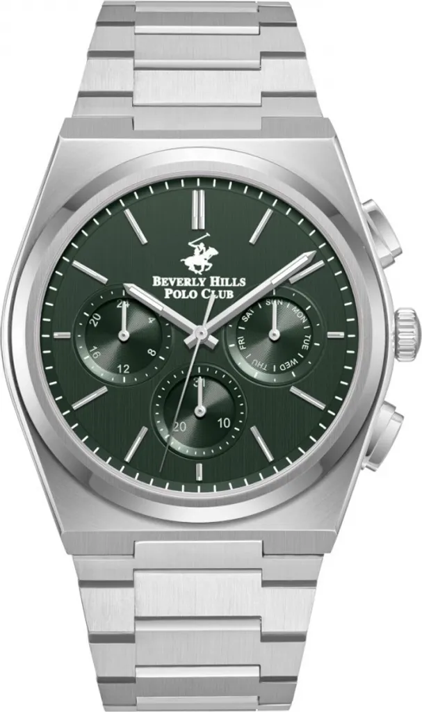 Montre Homme Acier Inoxydable Verte - Look Chic sans Compromis ni Rayure