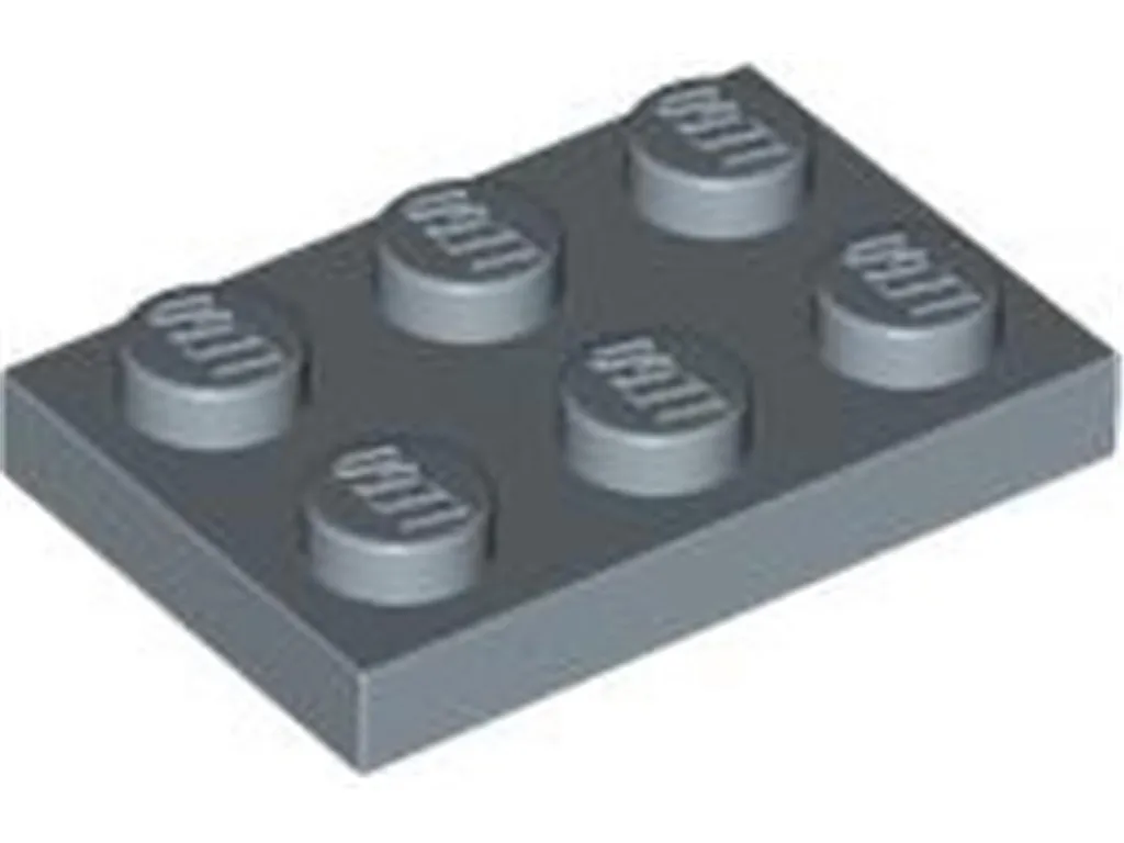 Réparer vos Sets Lego avec 50 Plaques 2x3 Bleu Sable Référence 3021