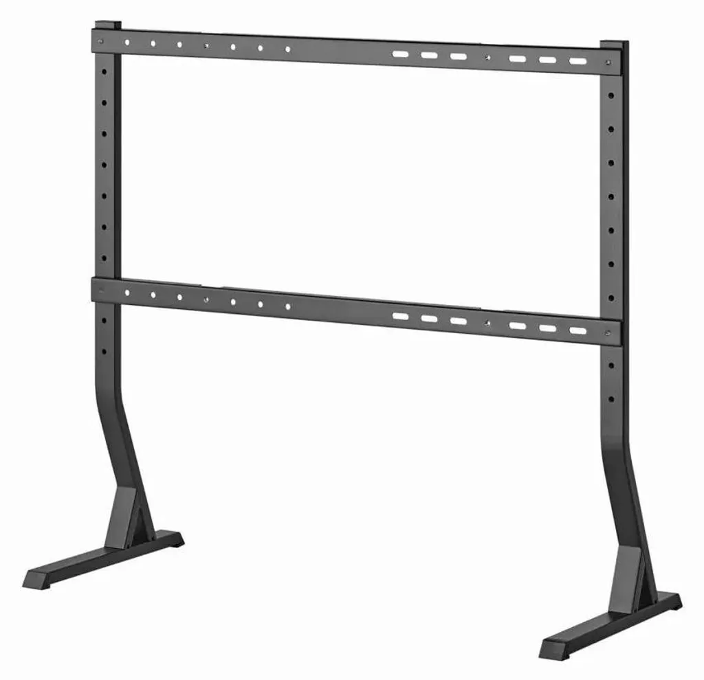 Support TV Mural Fixe Gembird Argenté pour Écran Plat et Moniteur LED LCD - 4