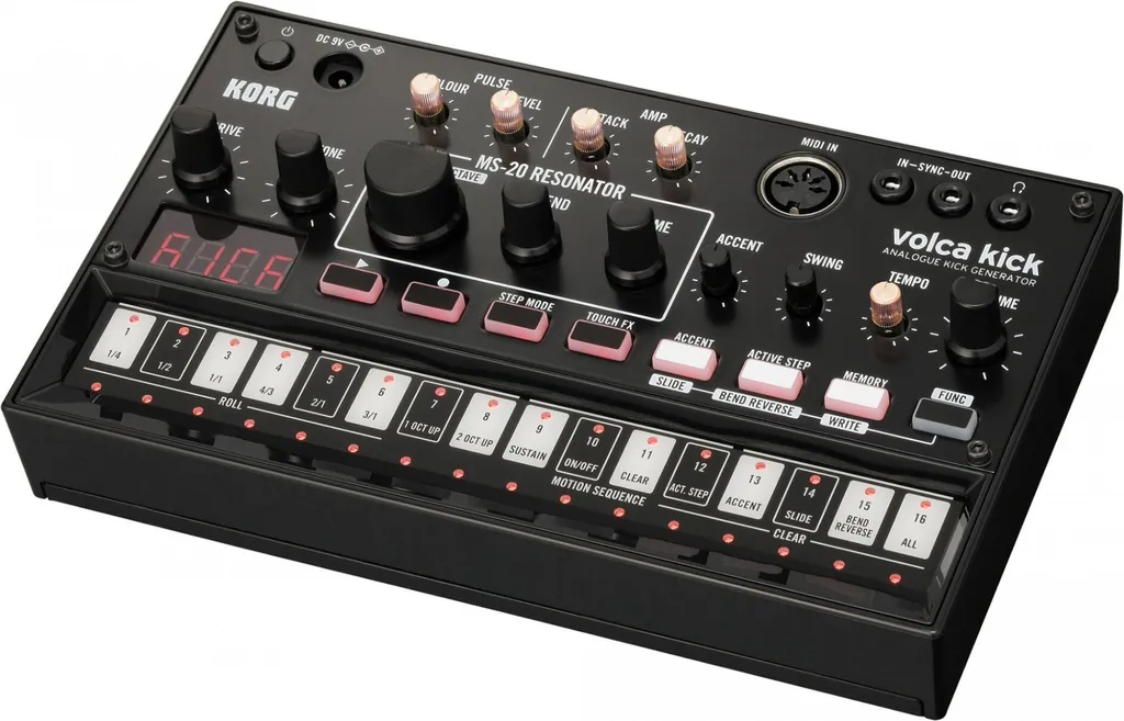 Korg Volca Kick Solution de Création de Rythmes Techno et House Live