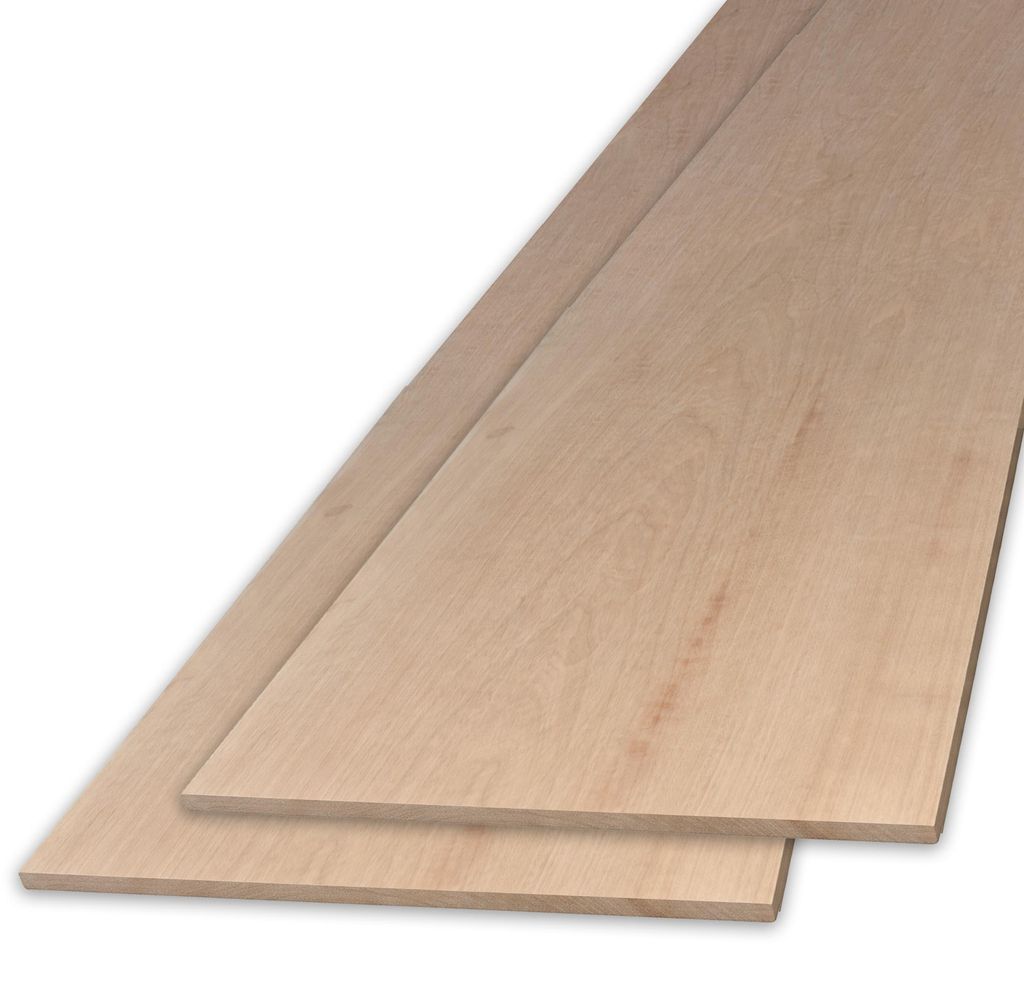 Paulownia Holz zum Basteln 2er Set Bretter 80x40x1,8cm | Produktbild 