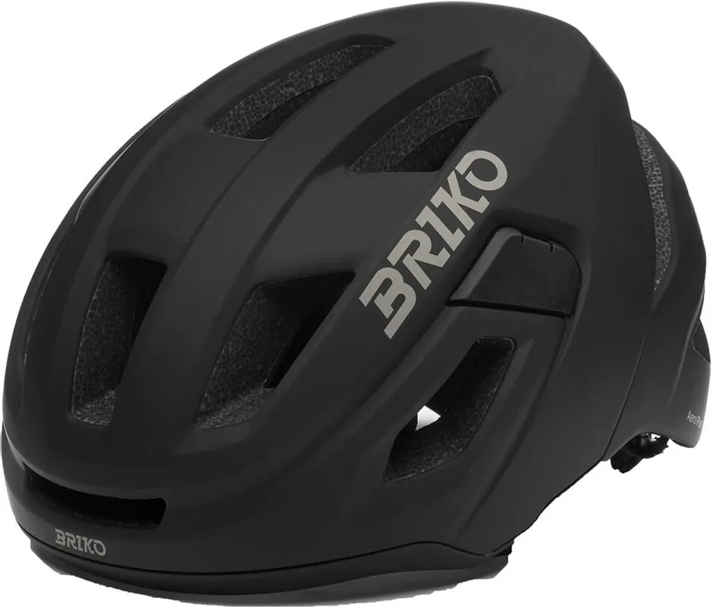 Casque Briko Aero Plus Noir M - Protection Cyclisme Route Performance