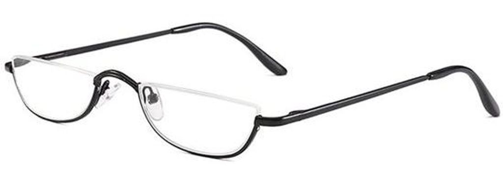 Arbeitsbrille, Metall, klassisch, kleine Gelenke, Schutzbrille, Lesehilfe mit Visus, unisex (100°)