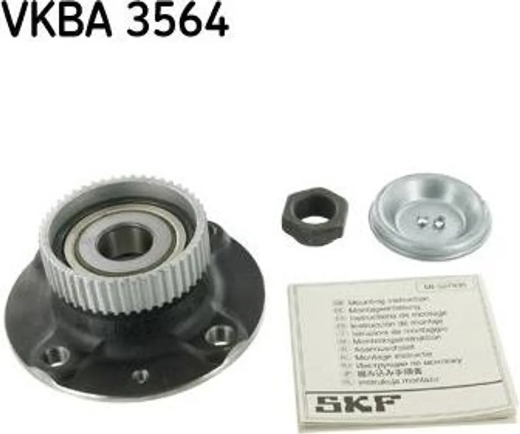 Cuscinetto Ruota Sicuro SKF VKBA 3564 per Peugeot 206 | OE 374841