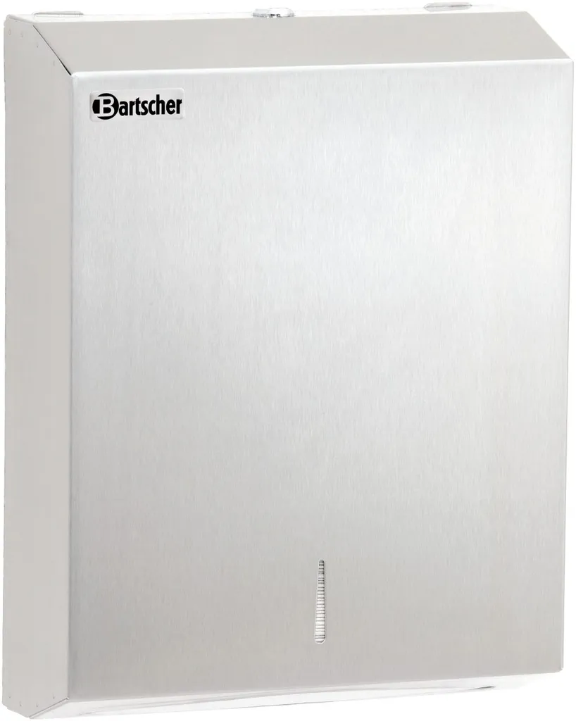 Essuie-mains mural Bartscher pour sanitaires et cuisines pro en inox