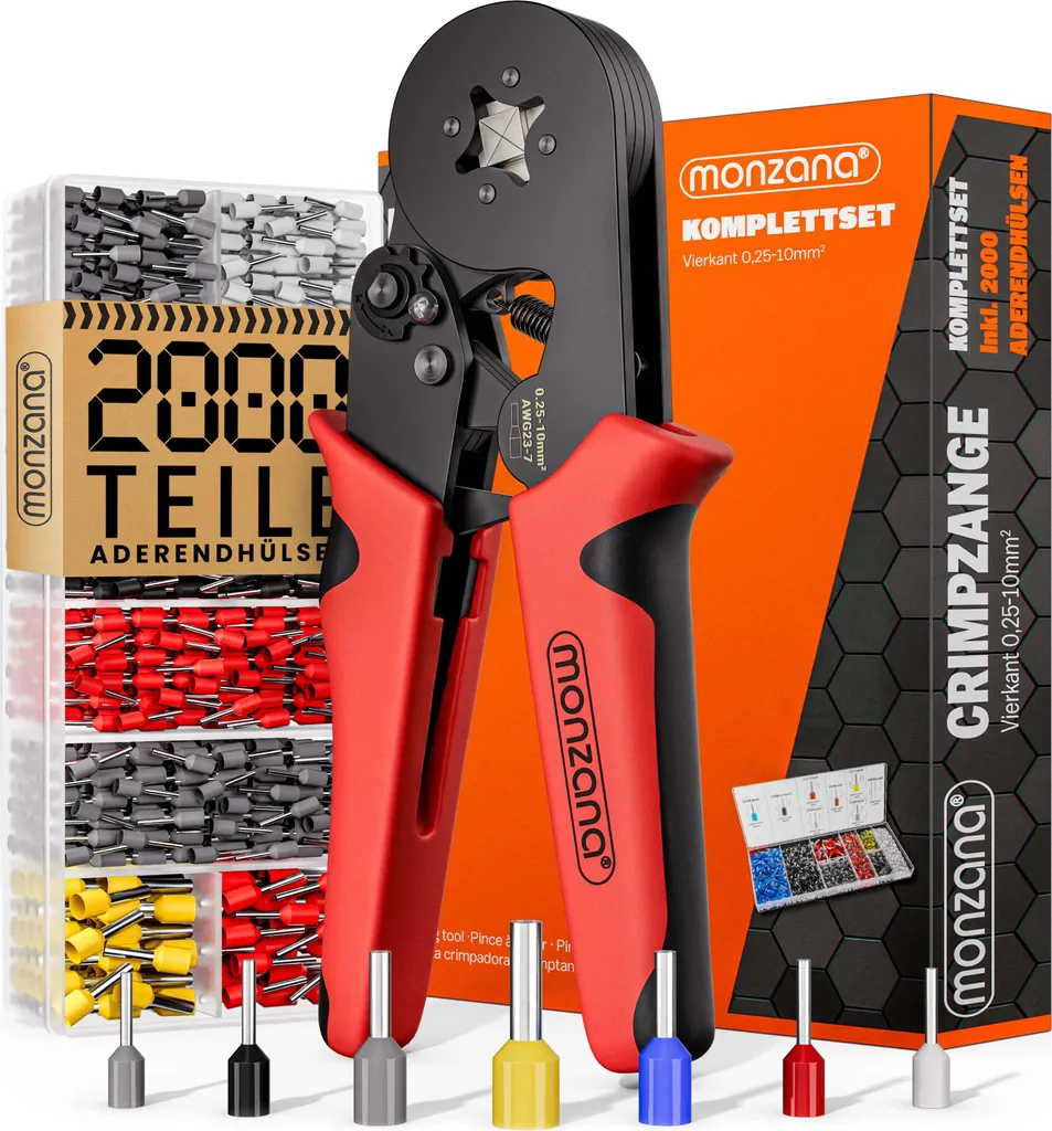OFFERTA Kit Crimpatrice MONZANA® + 2000 Capicorda - MAI PIÙ SENZA!