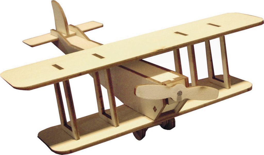 Holz-Doppeldecker
