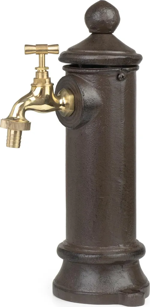 Point d'Eau de Jardin Moritz 30x15 cm Robinet Inclus Finition Anthracite