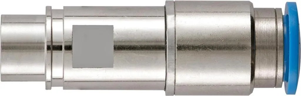 Contact Pneumatique Harting avec Vanne d'Arrêt pour Tuyau de 10mm