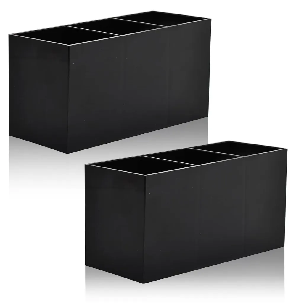 Rangement pour pinceaux de maquillage et eyeliners : organiseur de table