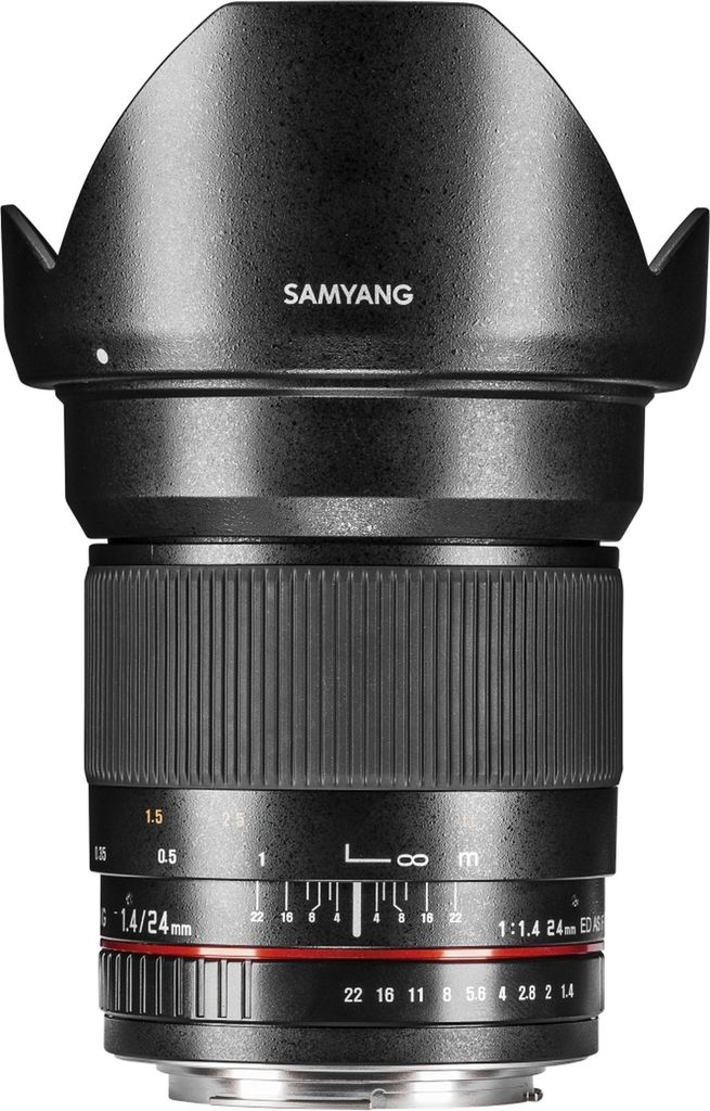 SAMYANG 24/1,4 Obiettivo DSLR Canon EF a fuoco manuale, Immagine del prodotto 