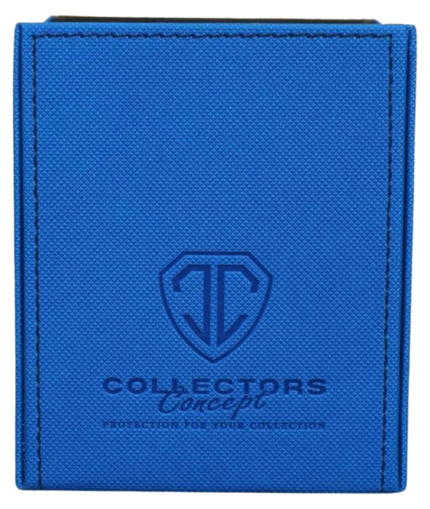 Boîte de Rangement Collectors Concept Deck Box Side Window 100+ Bleu