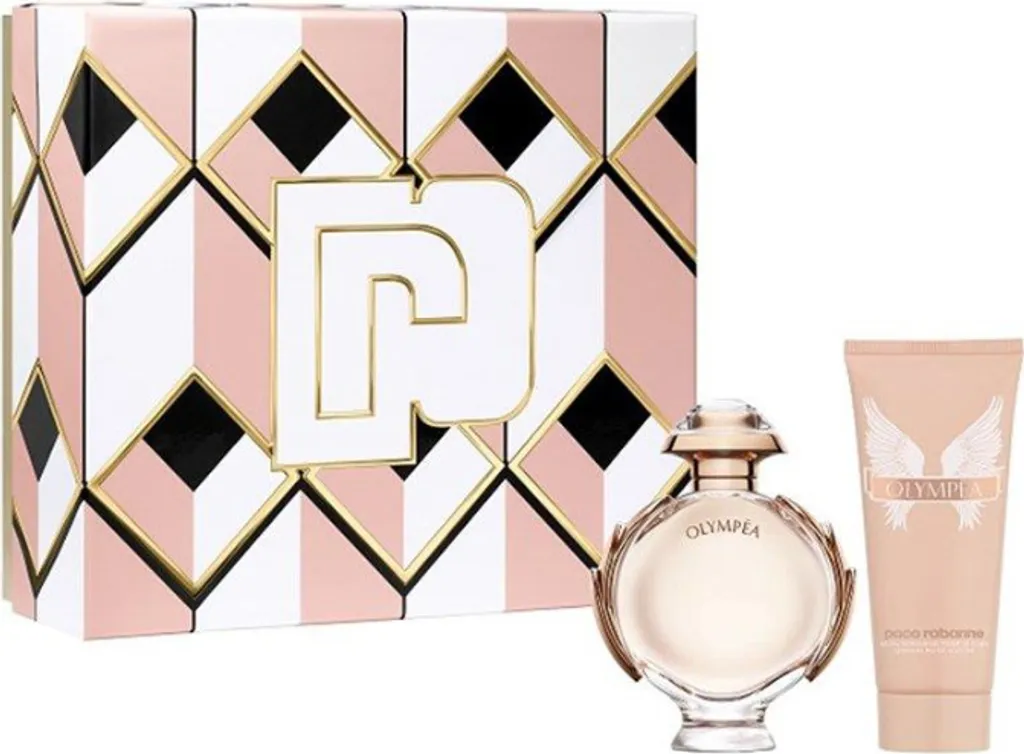 Ensemble Olympéa Paco Rabanne : Parfum Longue Tenue pour Peau Hydratée