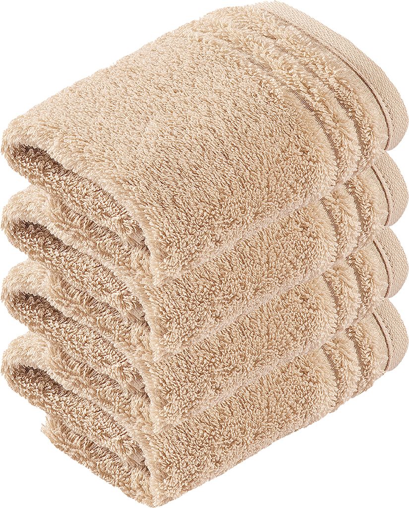 4er Pack Seiftuch Vienna Style Supersoft von der Marke Vossen 30 x 30 cm