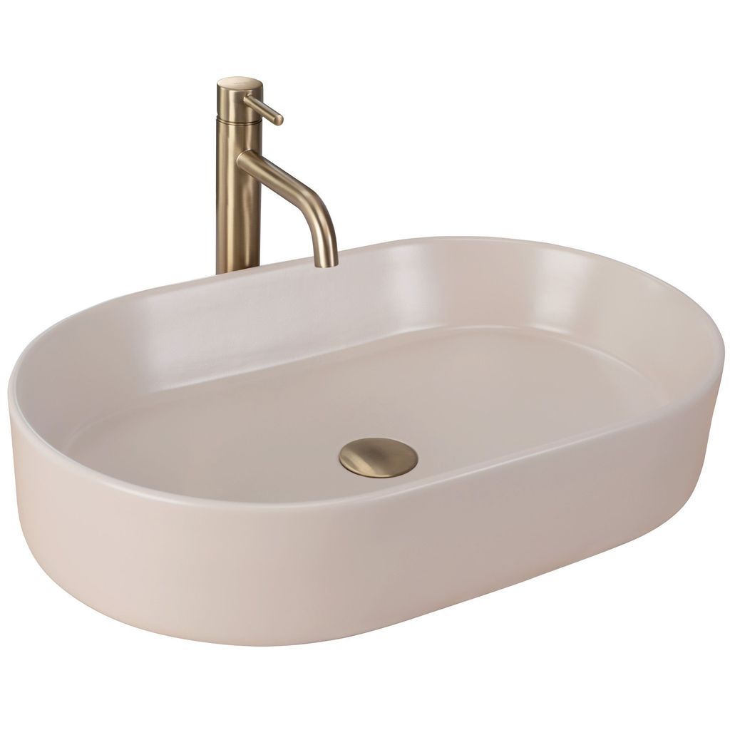 Umývadlo na dosku Rea NADIA 60 Beige Matt Obrázok produktu 