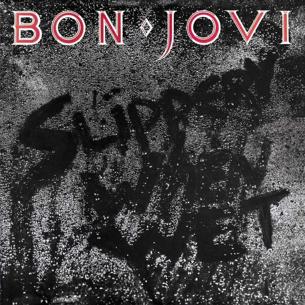 Vinyle Bon Jovi Slippery When Wet LP Original Rock Album 33 Tours