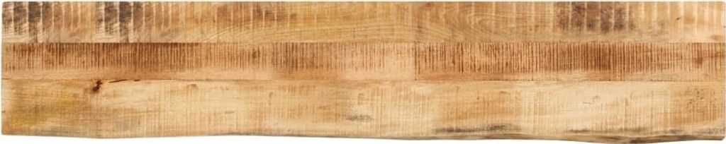 Möbel Tischplatte 160x40x3,8 cm Baumkante Massivholz Raues Mangoholz - Tischplatten 370400