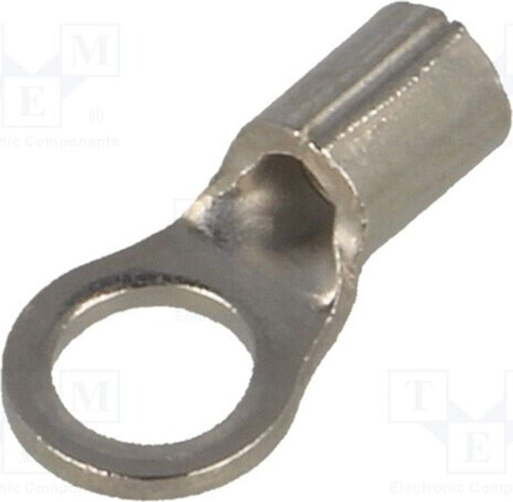 2x Ringkabelschuh M3,5 Klemmverbindung 1,42÷3mm2 für Leitungen 322797 isoliert(ne