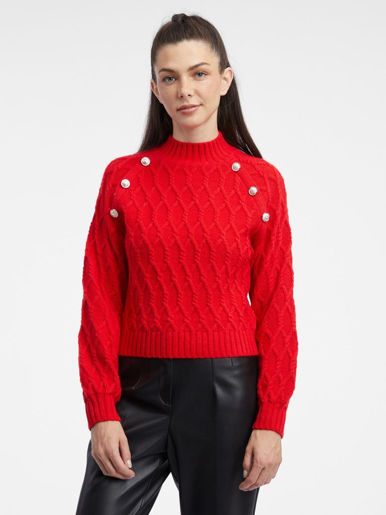 Orsay Roter Damenpullover 507530318000__S