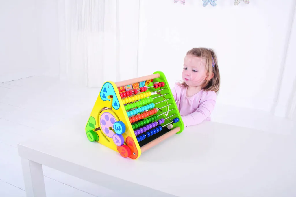 Triangle d'Éveil Alphabet Anglais Bigjigs Baby en Bois Durable - 10