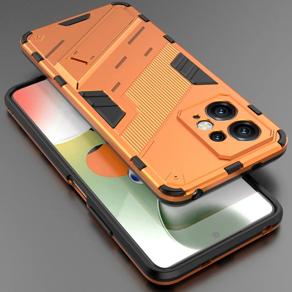 Custodia Bianca Redmi Note 12 4G Shockproof - Stand e Grip TPU PC - 5