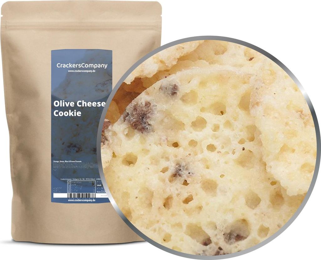 Gouda Käsetaler mit Oliven ZIP Beutel 150g