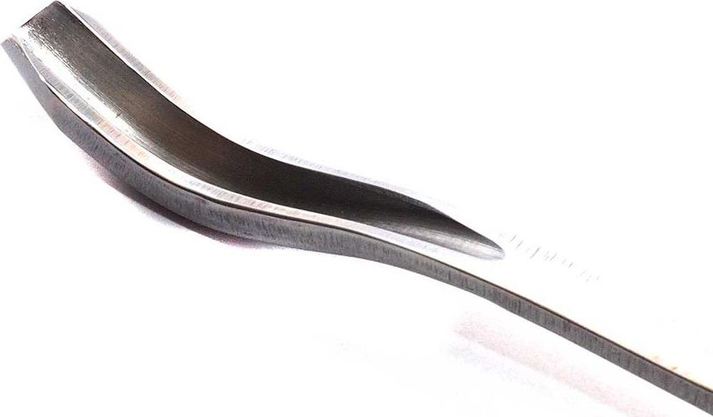 Stubai Stechbeitel Serie 55 - Form 32 : Gekröpftes Hohleisen 10mm - 553210