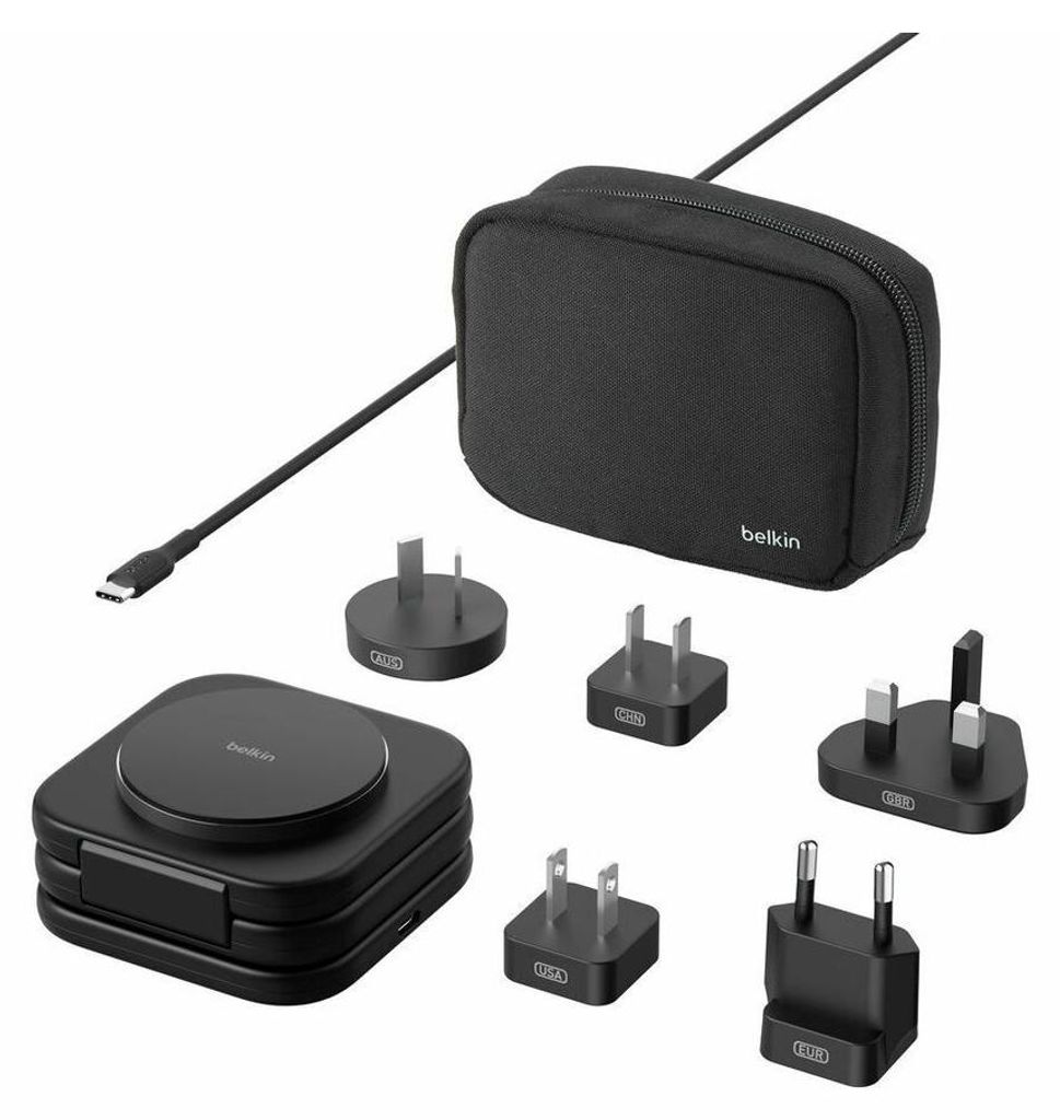 Belkin Boost Charge PRO Qi2 3in1 magn.Reiselade.+Tipps Produktbild 
