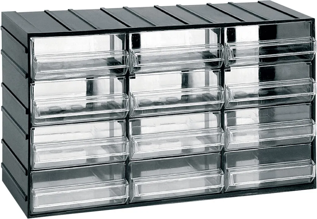 Casier de rangement 12 tiroirs Organisateur 613t pour bricolage