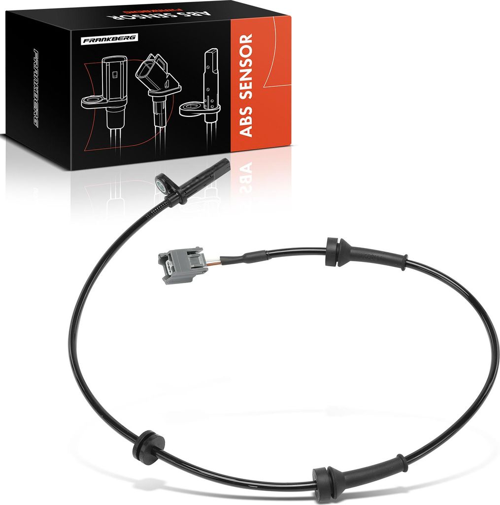 Frankberg 1x ABS Sensor Vorderachse beidseitig für Nissan Qashqai II SUV Renault Kadjar 1.2L 1.3L 1.5L Bj ab 2013