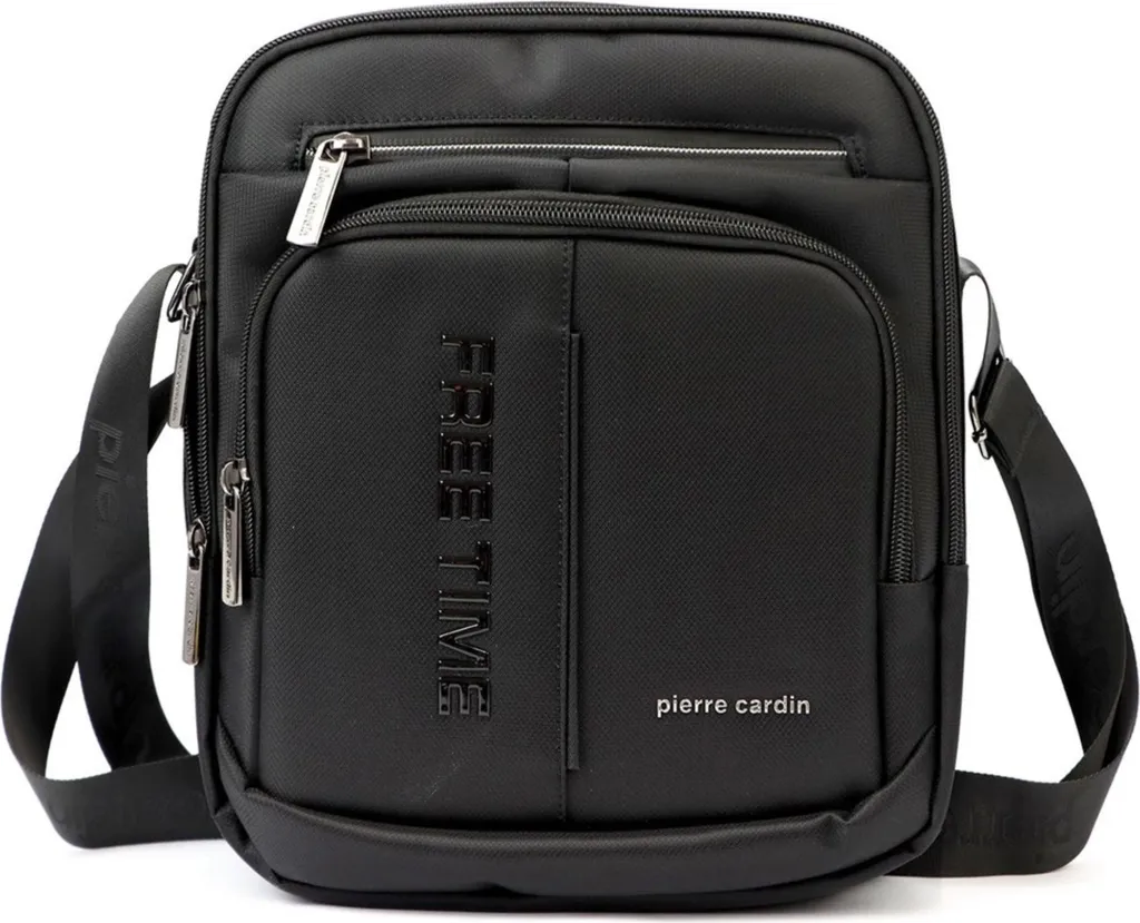 Sac bandoulière Pierre Cardin 8131 ALAN06 noir en polyester