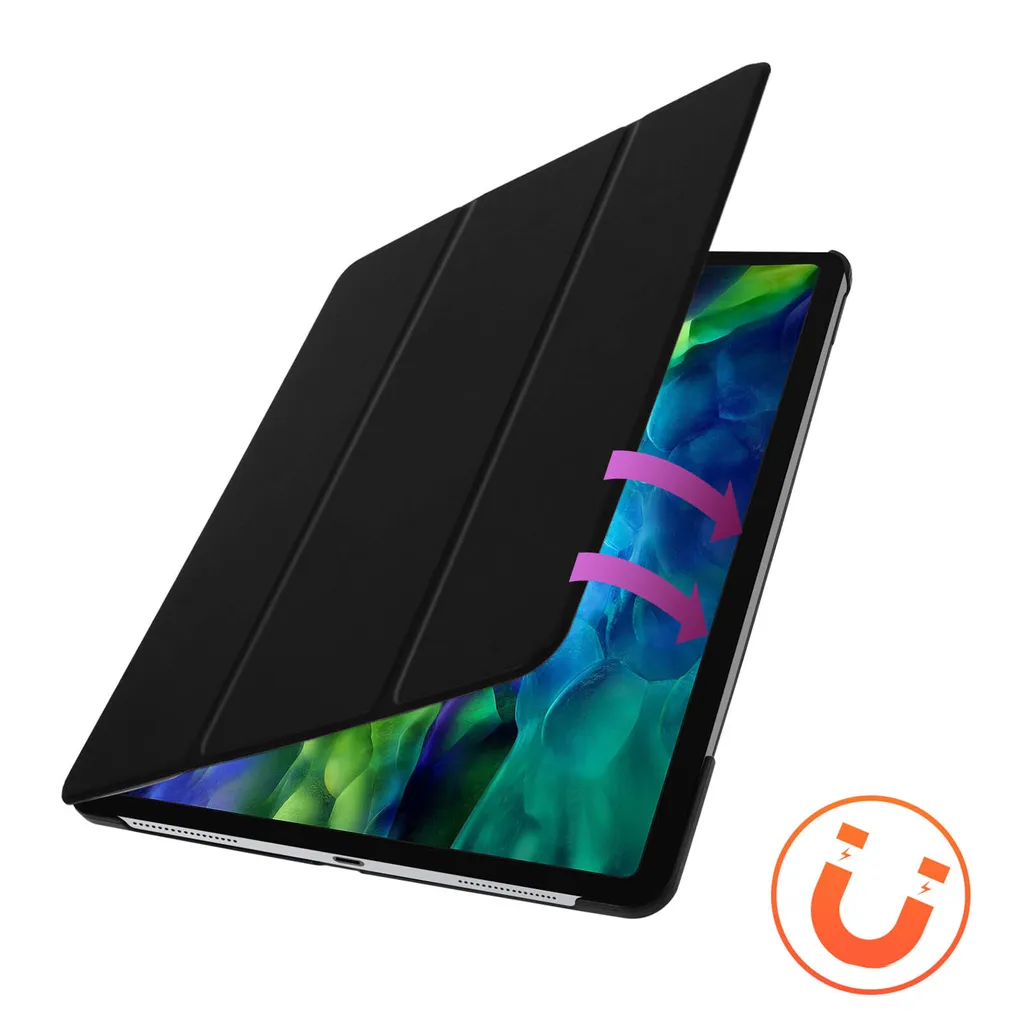 Flip Cover iPad Pro 11 e Air 2022/2020 Standcase Nero | Qualità Top - 6