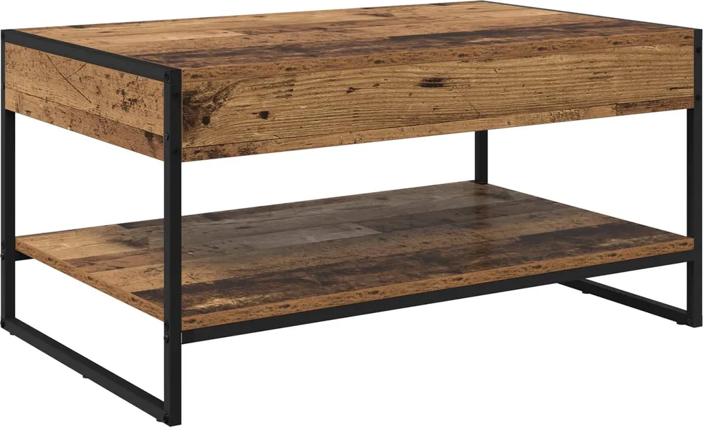 OFFERTA SYFAX™ Tavolino Legno Vecchio 80x50x40 - Prezzo Outlet