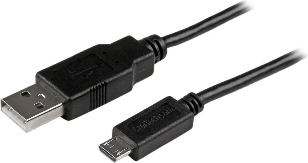 StarTech.com 3m Micro USB Ladekabel für Smartphones und Tablets - USB A auf Micro B Kabel / Datenkabel / Anschlusskabel - USB-Kabel - Micro-USB Ty...