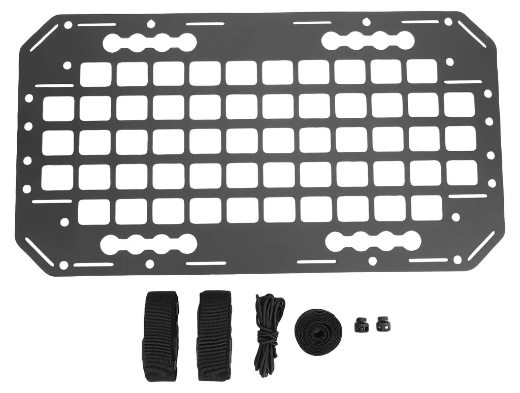 Panneau Molle en Acier 489mm Robuste pour Système Modulaire Rail L