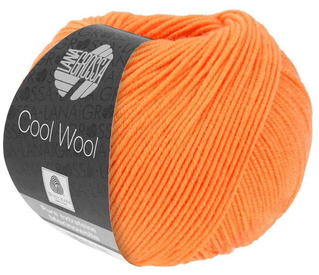 Lana Grossa - Cool Wool 0418 mandarin Produktbild 