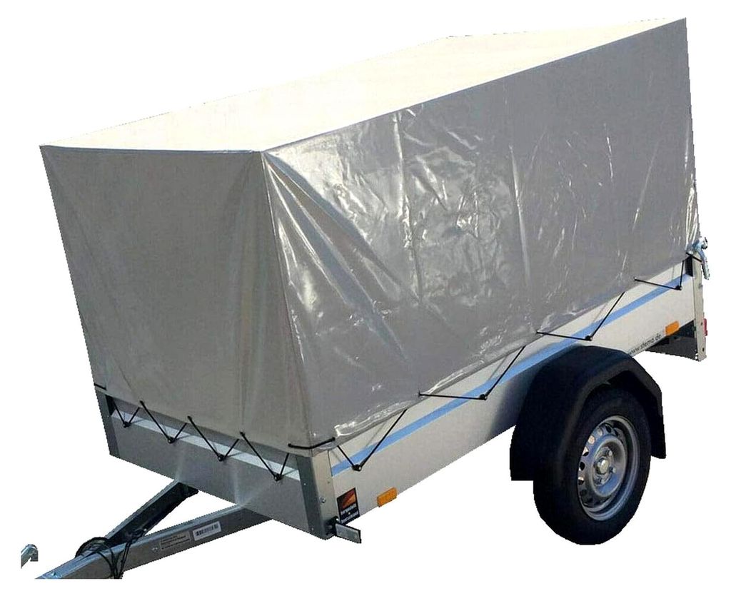 Hochplane Grau 80cm mit Hochspriegel und Planenschnur