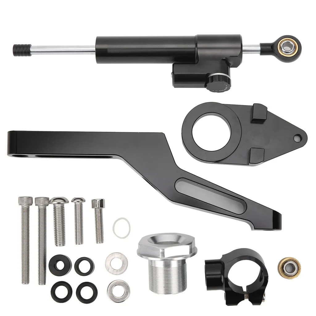 Stabilisateur de direction moto linéaire universel en alliage robuste