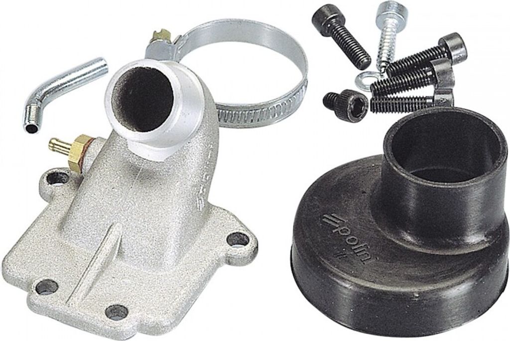 Ansaugstutzen Polini 19mm für Malaguti Fifty, Mistral