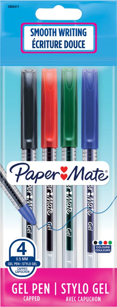 Paper:Mate Gelschreiber Jiffy blau 4er Polybag