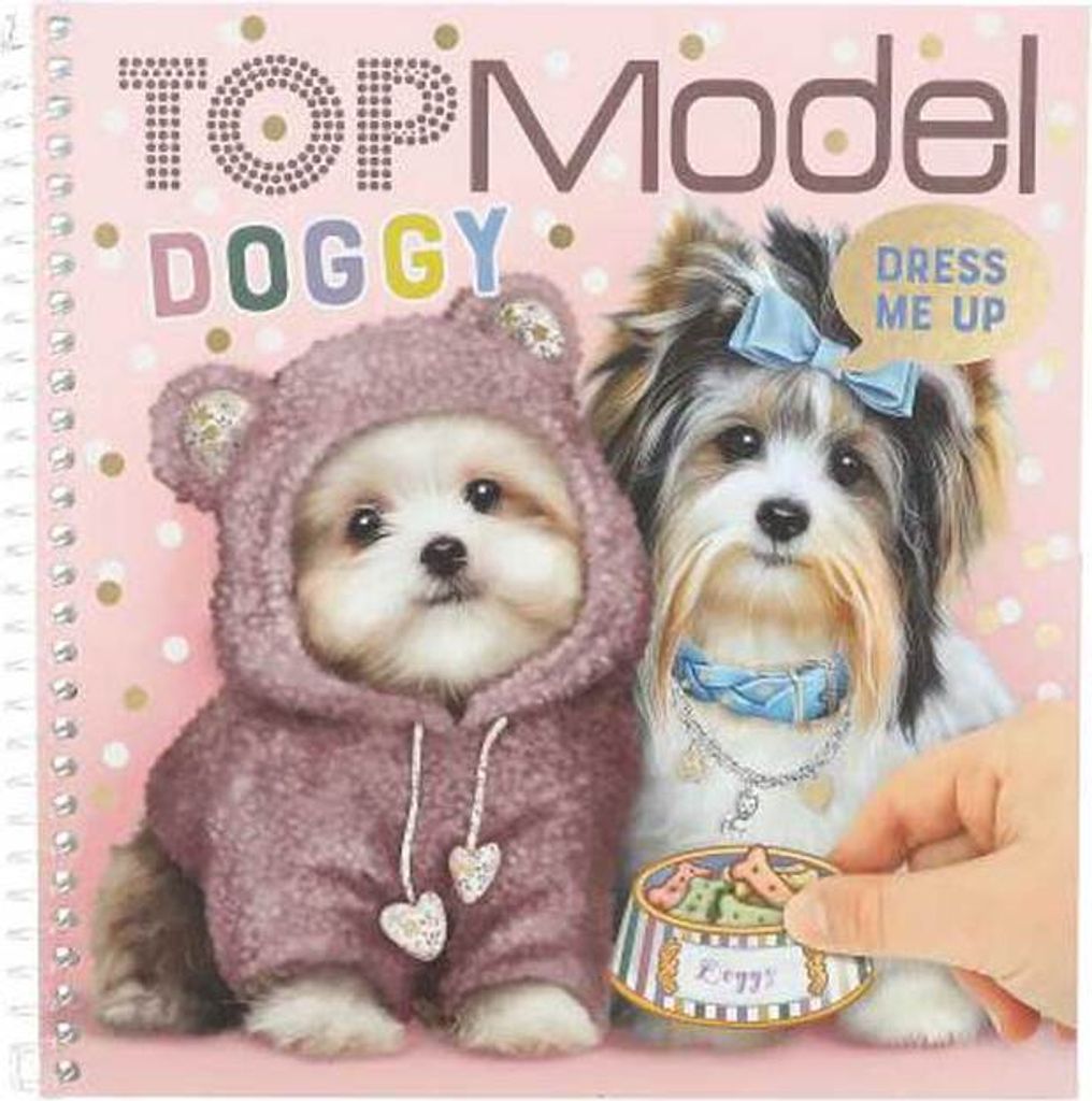 TOPModel Dress Me Up Stickerbuch DOGGY Produktbild 