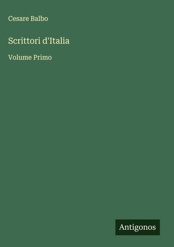 Scrittori d'Italia