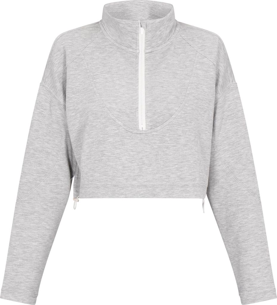 Tavite damen sweatshirt - hellgrau melange, XS