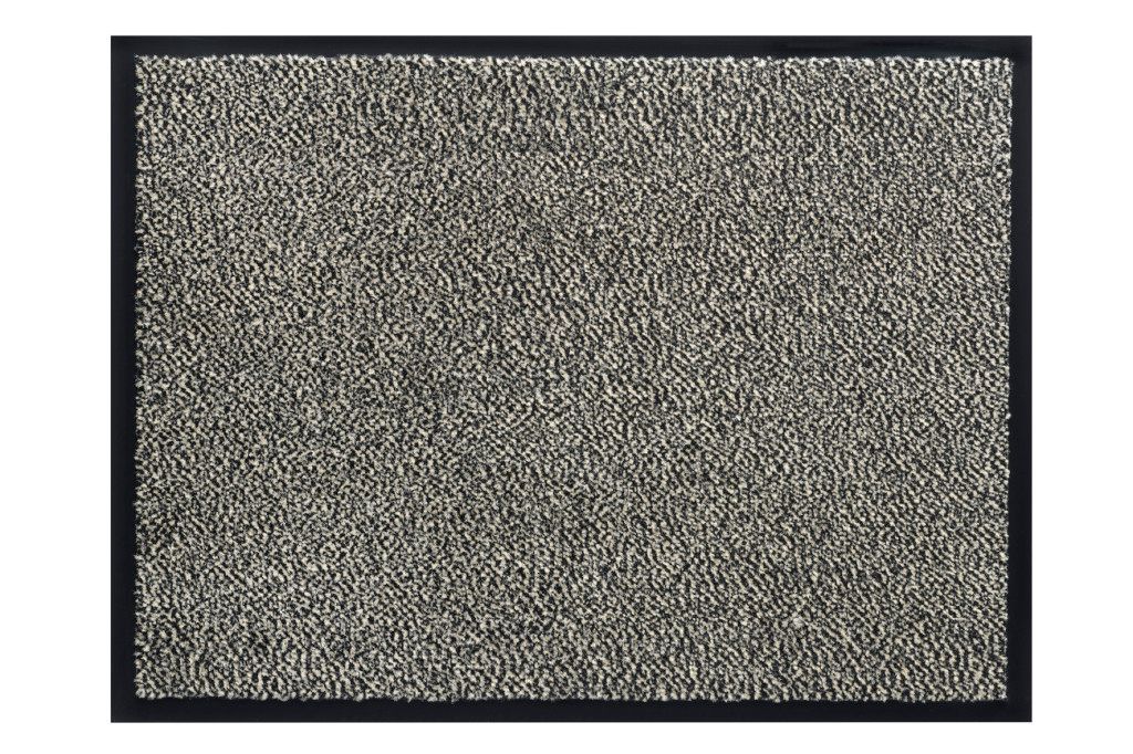 2 Stück Schmutzfangmatte Fußmatte Türmatte 40x60cm schwarz Eingangsmatte 
