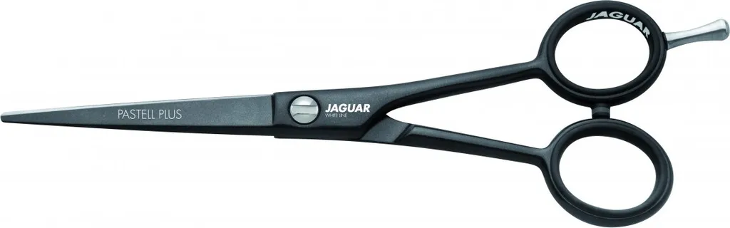 Ciseaux Jaguar Pastell Plus Lava 5.5 avec Revêtement Anti-Allergie Noir